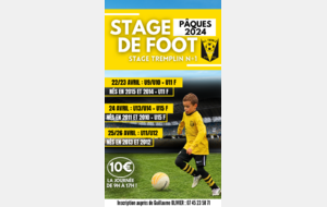 STAGE DE PAQUES