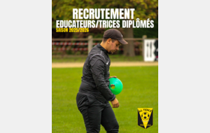 RECRUTEMENT EDUCATEURS/TRICES DIPLÔMÉ(E)S