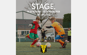 Stage des vacances de février 2026 !