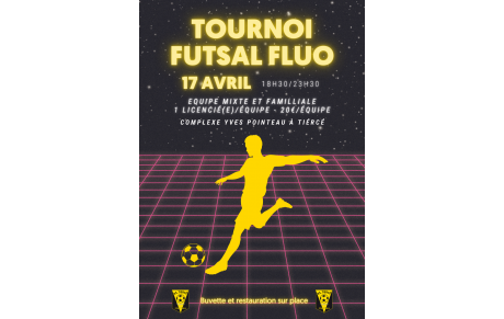 L'ASTC organise son premier tournoi fluo futsal !